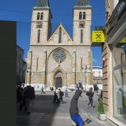 2017 BOSNIA Cathedral Sarajevo
